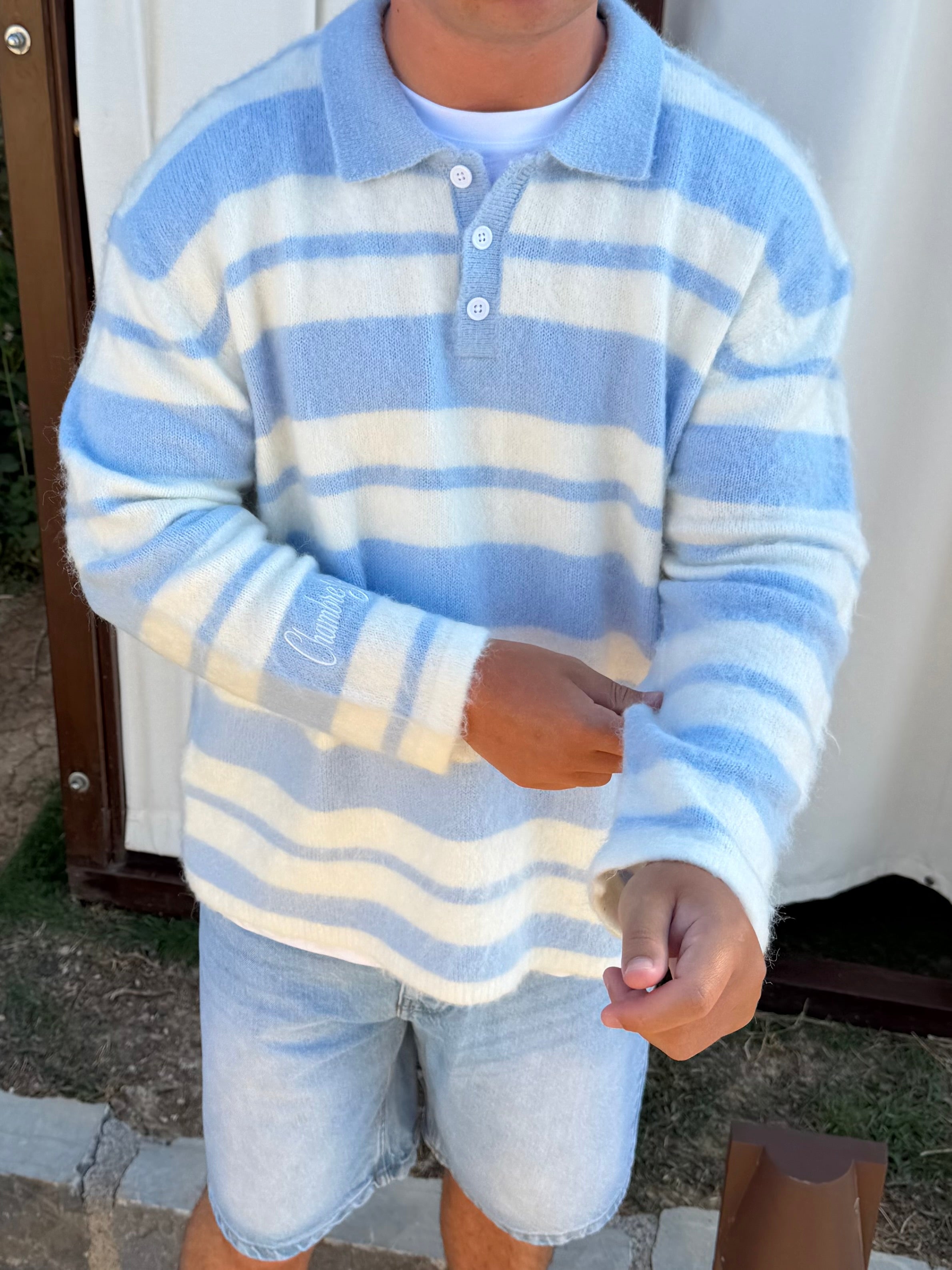 Chambre Studios Mohair Knit Polo