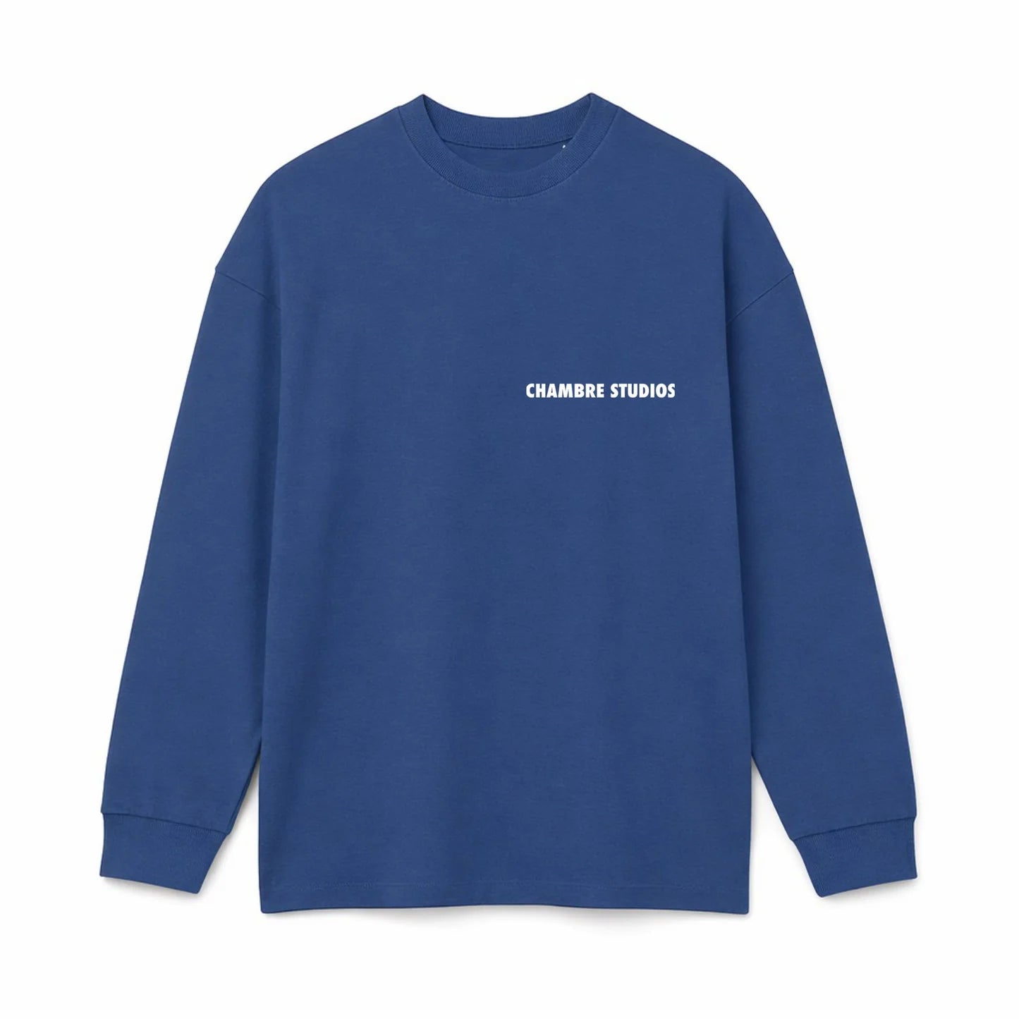 Chambre Logo LS T-Shirt Ensign Blue
