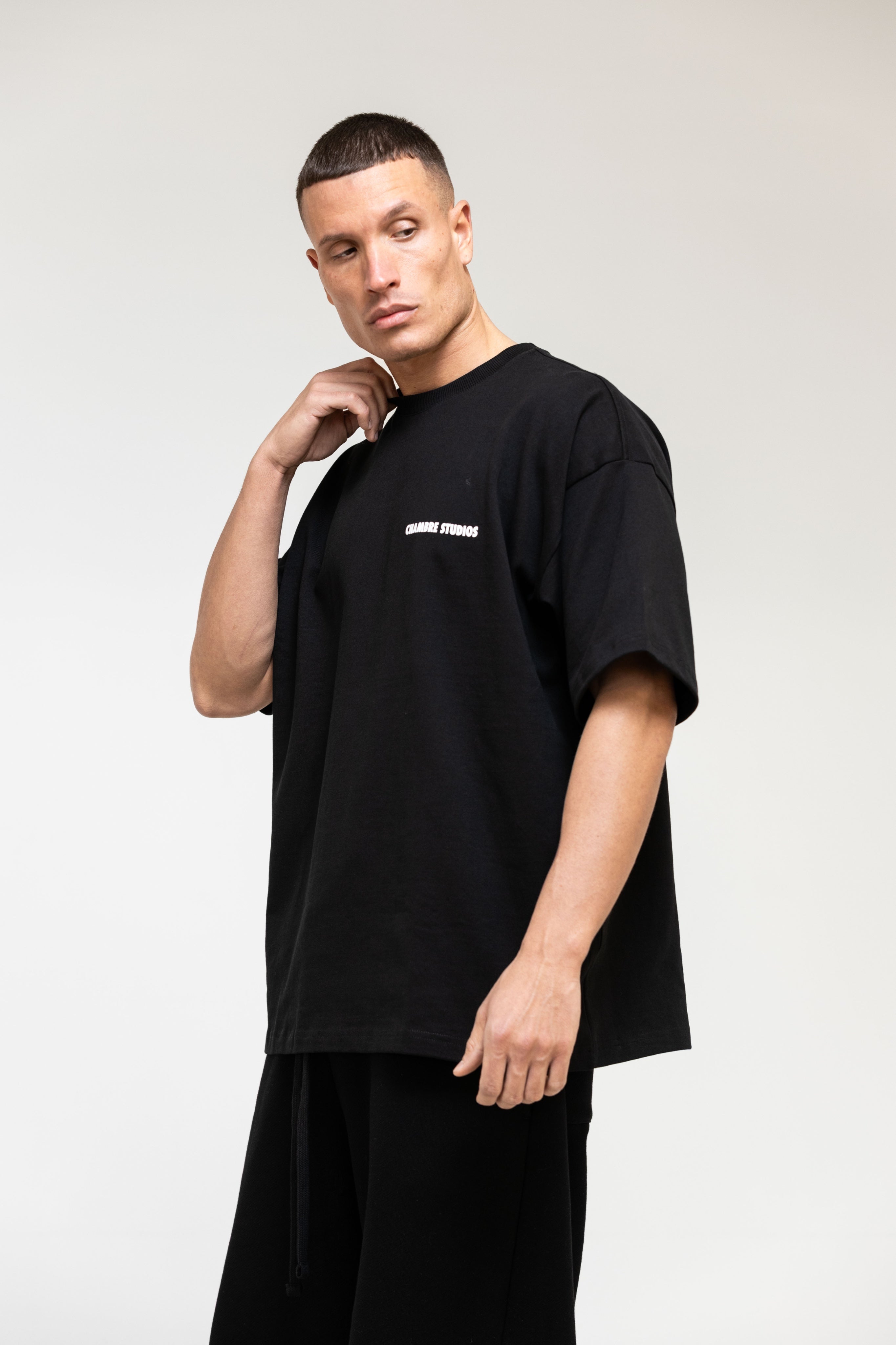 Chambre Logo T-Shirt Black