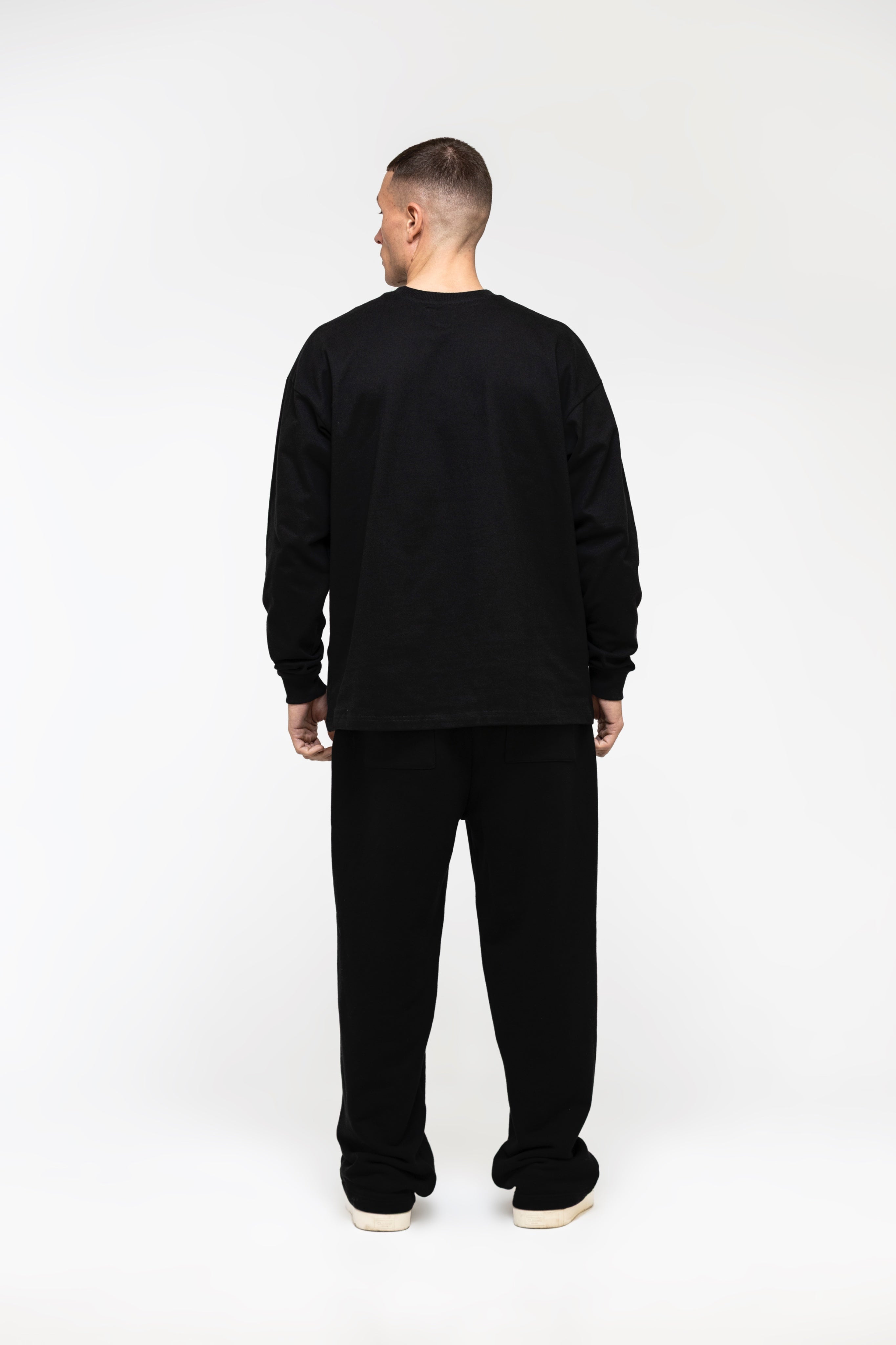 Chambre Logo LS T-Shirt Black