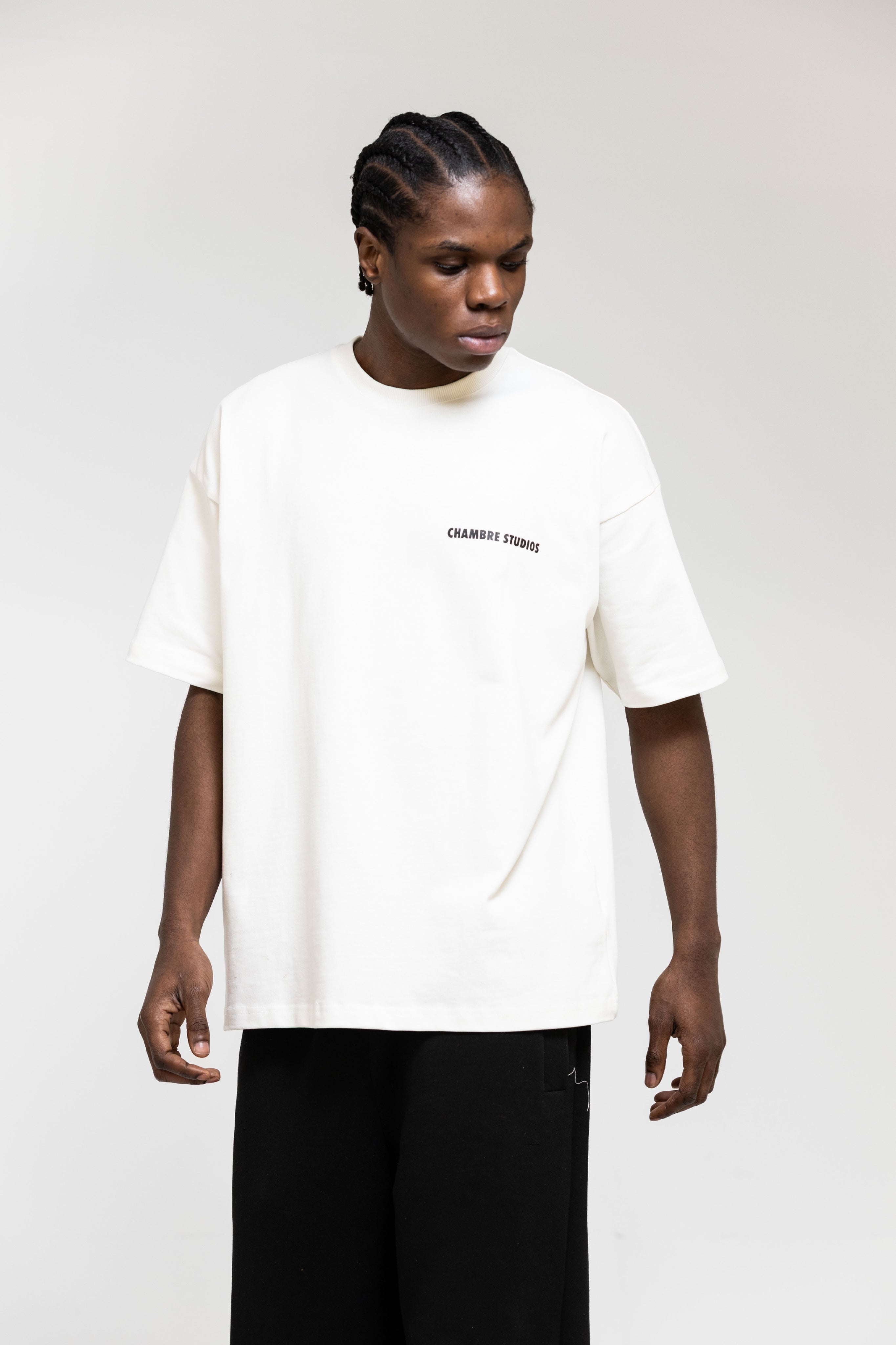 Chambre Logo T-Shirt White