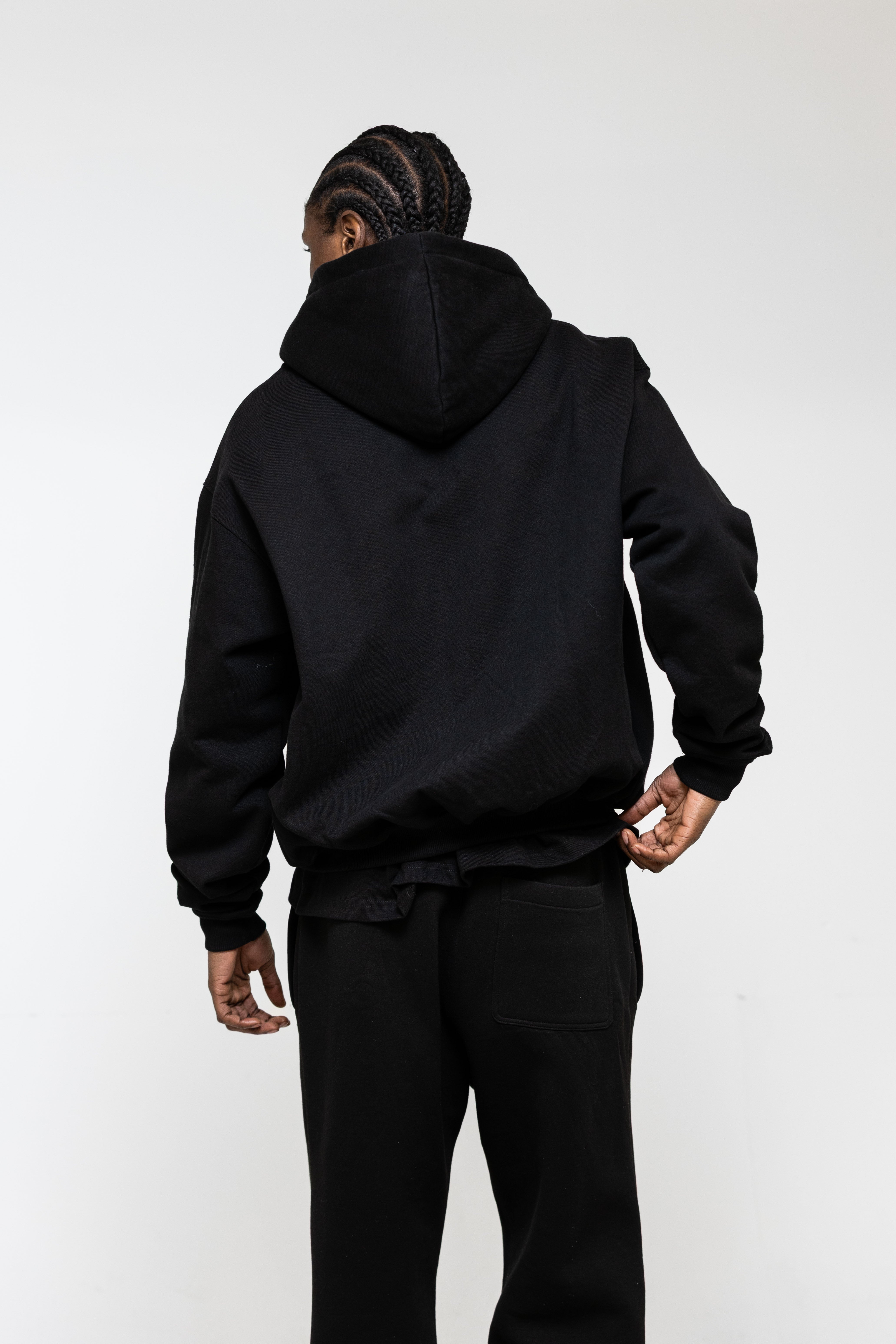 Chambre Logo Zip Black