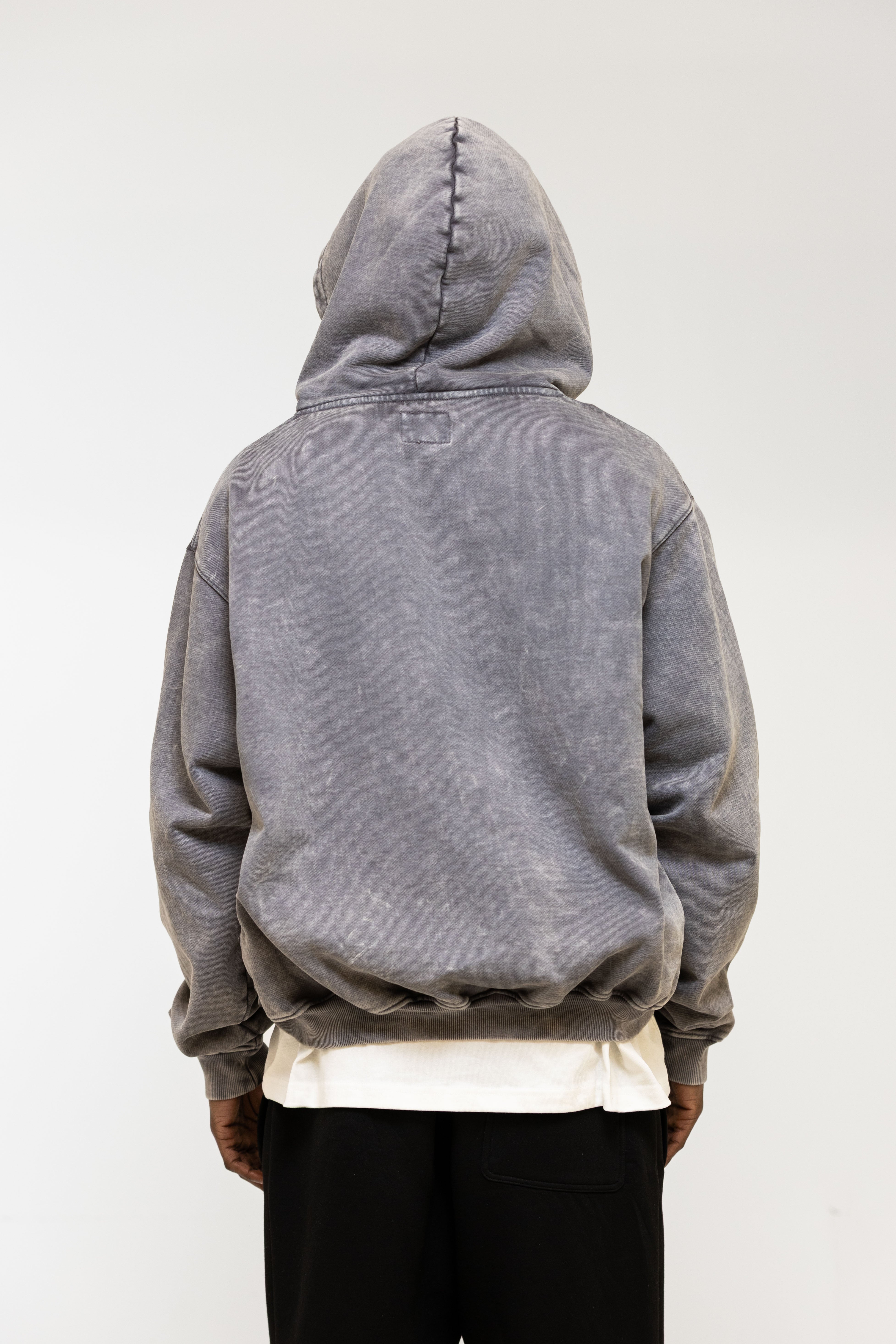 Chambre Logo Zip Acid Grey