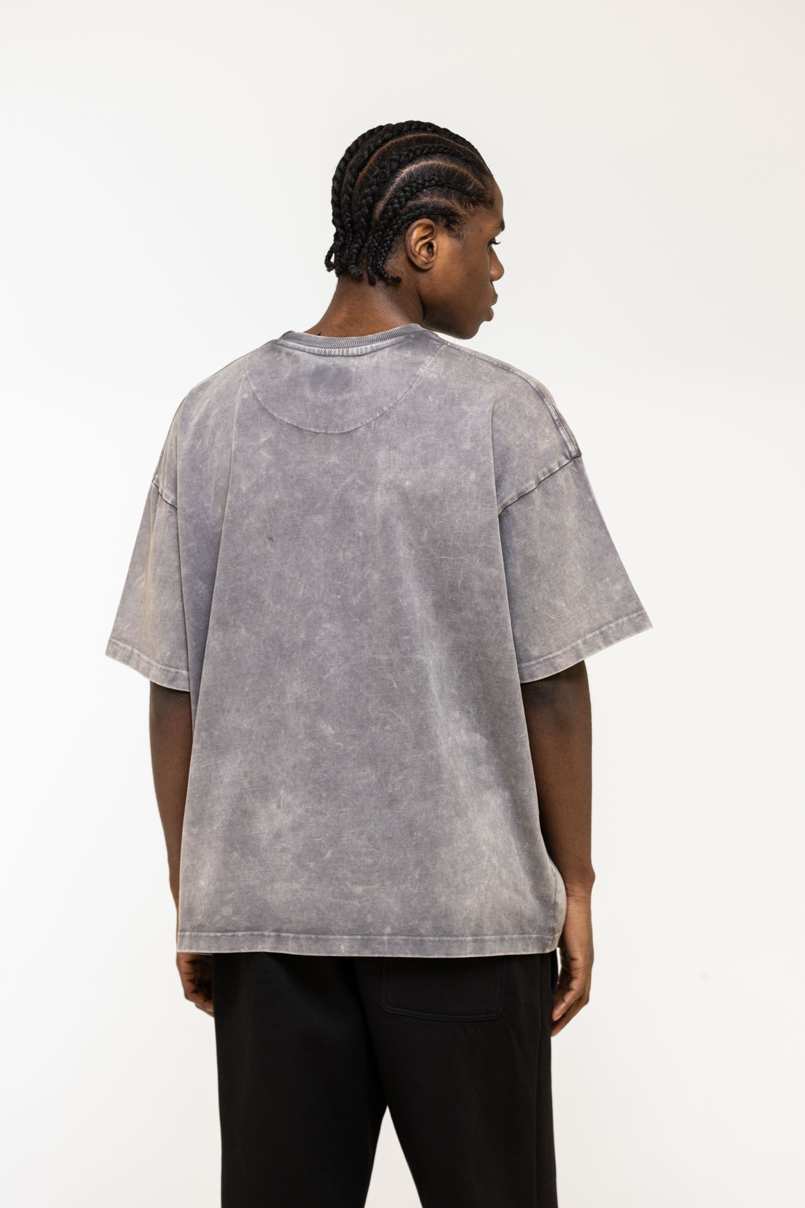 Chambre Logo T-Shirt Acid Grey